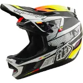Troy Lee Designs D4 Carbon MIPS Lined Up Casque de descente