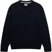 Superdry Sweat-shirt 'Essential' bleu marine