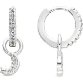 Luxenter Boucles d'oreilles 'Lingma' argent