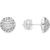 Luxenter Boucles d'oreilles 'Yabi' argent