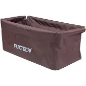 FUXTEC Housse en tissu Sacoche arrière MARRON pour Bollerwagen CT-350/CT500/JW76C