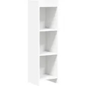 vidaXL Bibliothèque Blanc 30 x 30 x 111 cm Bois d'ingénierie