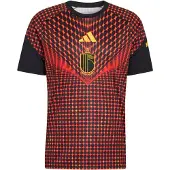 Adidas Maillot d'avant-match Belgique 2026 - Noir, Noir