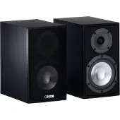 Canton GLE 420.2, Enceinte compacte, 130 watts, noir (1 paire), Enceinte hifi + home cinéma, Noir
