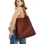 OEM Sac en cuir couleur cognac
