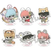 Megahouse Présentoir Figurine Acrylique Gintama : Prince Hata Et Paradis Des Animaux 6 Cm