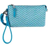 OEM Sac d'été en simili cuir bleu