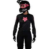 FOX Blackout femmes Maillot MX Noir/Rose M