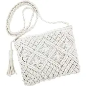 OEM Petit sac à main en macramé en coton