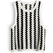 Opus Tops en tricot 'Ifama' ivoire / noir