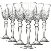 RCR Verre à vin Melodia (lot de 6), Verres à vin, Transparent
