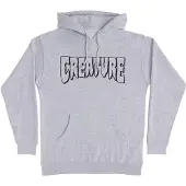 Creature Logo Outline Hoodie Gris M Homme