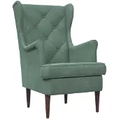 vidaXL fauteuil Vert Mer Velours