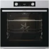 Gorenje BPS6737E14X Four encastrable multifonction, 77 litres, autonettoyant Pyroclean, Airfry, fonction pizza, décongélation, inox