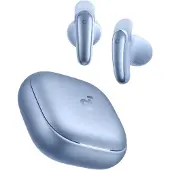 Anker Écouteurs sans fil True Wireless Soundcore Liberty Buds, semi-intra-auriculaires, avec réduction de bruit active (ANC), autonomie de 30 heures, Bluetooth 6.1, couleur bleue