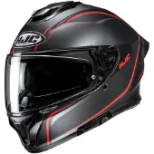 HJC C71 Quez MC1SF Casque Intégral Mat/Noir/Rouge M unisex