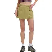 Santa Cruz Classic Label Short Skirt Vert S Femme