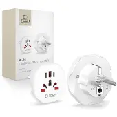 Tech-Protect travel adapter Universal EU, white