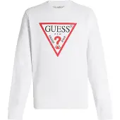 GUESS Pull-over rouge / noir / blanc