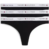 Tommy Hilfiger Underwear String 'Essential' gris clair / rouge / noir / blanc