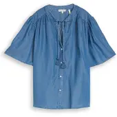 Tom Tailor Chemisier bleu denim
