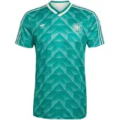 Adidas Maillot 'Deutschland 1990' vert / blanc