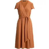 Ralph Lauren Robe rouge orangé