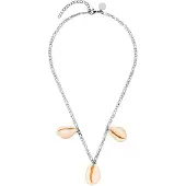 Purelei Chaîne 'Seashell' or rose / argent