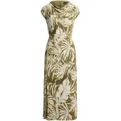 Ralph Lauren Robe 'CLASSIC' kaki / olive / blanc