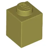 LEGO 250 pièces , pièces n° 3005 en vert olive (Olive Green)