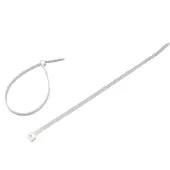 Value Bande de fixation, 25cm, 4,8mm, coudée, 100 pièces