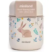 Miniland Food Mini Rabbit Thermal Food Jar Rose Enfants