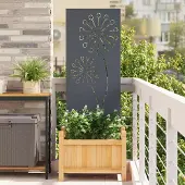 Syfax Écran de confidentialité de jardin Anthracite 50 x 140 cm