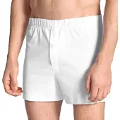 Calida Boxers 'Cotton Code' blanc