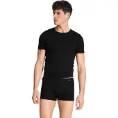 Calida Boxers 'Activity Cotton' noir / blanc