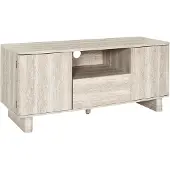 Home Deco Factory Meuble TV - - Pietra - Blanc et Beige