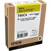 Epson UltraChrome XD2 (T40C440) - Jaune - Cartouche d'encre