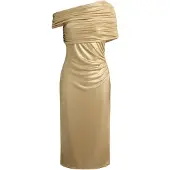 Ralph Lauren Robe de soirée beige