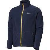 Columbia Veste en polaire fonctionnelle 'Fast Trek' bleu marine / jaune
