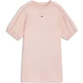 BOSS Robe enfant à manches bouffantes avec plaque logo