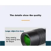 Semoic Télescope monoculaire HD avec zoom 10-300x40 portable