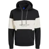 Jack & Jones Sweat-shirt 'Lakewood' beige / noir