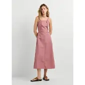 Pepe Jeans Filipa Sleeveless Midi Dress Rose XS Femme