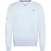 Gant 8030562 V Neck Sweater Bleu L Homme