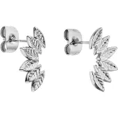 Purelei Boucles d'oreilles 'Leaf' argent