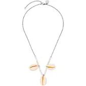 Purelei Chaîne 'Shell Pendant' or rose / argent
