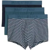 Marc O'Polo Boxers ' Essentials ' bleu / bleu nuit / blanc