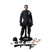 Hot toys Figurine MMS182 - DC Comics - The Dark Knight - LT. Jim Gordon S.W.A.T. Suit Version