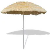 vidaXL Parasol de plage style hawaïen basculant
