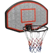 vidaXL Panier de basket noir 90x60x2 cm polyéthylène